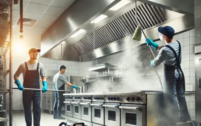Nettoyage des hottes de cuisine professionnelle