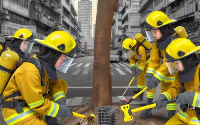 Prix pour enlever un nid de guêpes par les pompiers