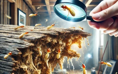 Désinsectisation des termites